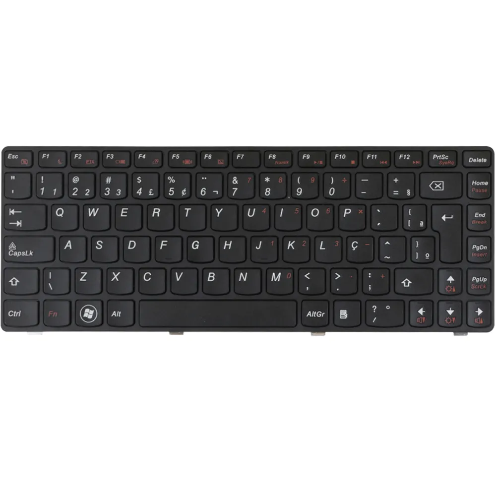 For Lenovo G480 BR New Laptop keyboard BR Layout