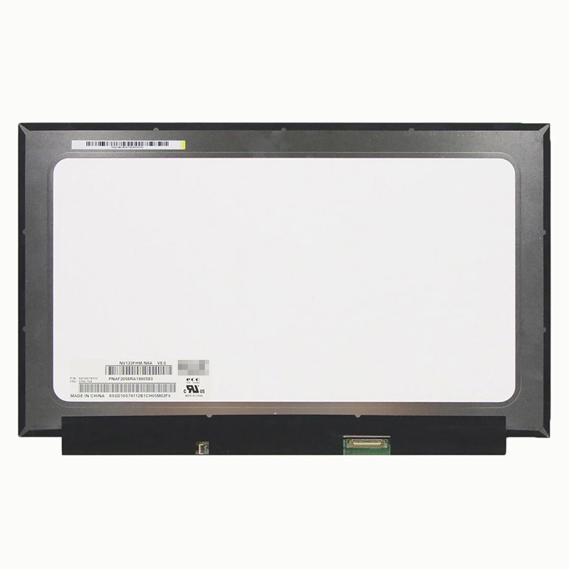 13.3" IPS Laptop LCD Screen NV133FHM-N6A For Lenovo ThinkPad X13 X390 X395 FHD 1920x1080 30pin EDP