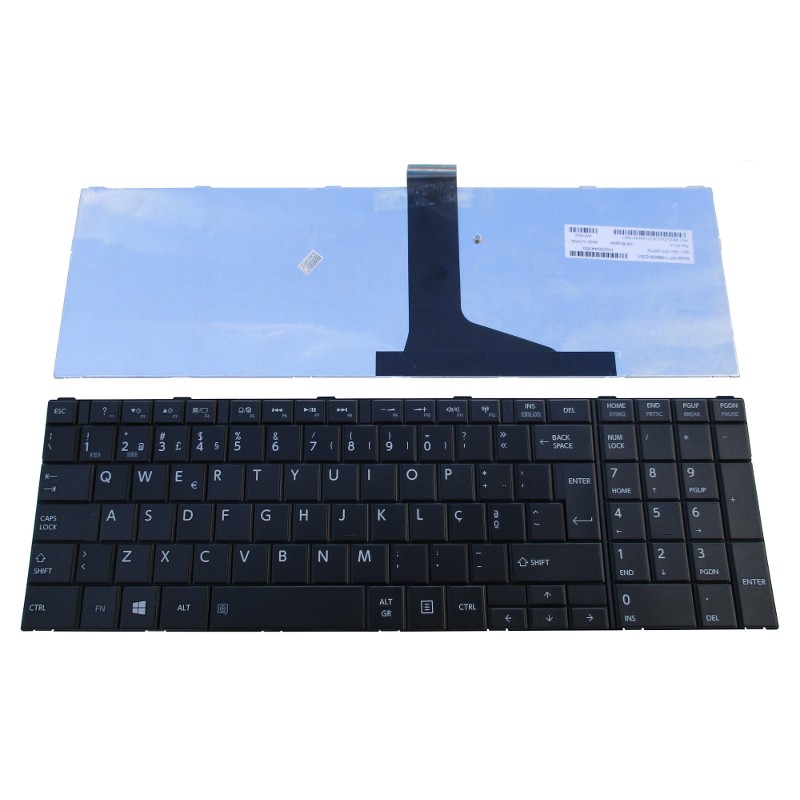 Hot Selling Replacement Notebook Laptop Keyboard For Toshiba C850 BR Layout