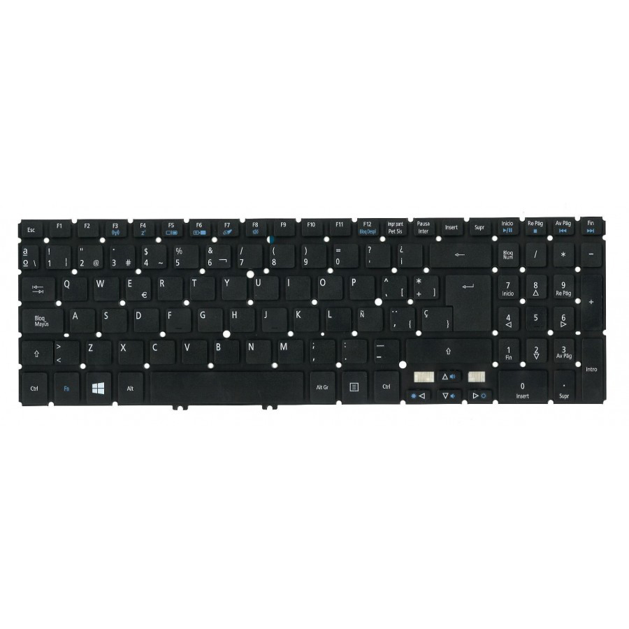 New Spanish Keyboard For Acer Aspire V5 V5-531 V5-531G V5-551 V5-551G V5-571 V5-571G V5-571P V5-531P M5-581 Laptop SP Keyboard