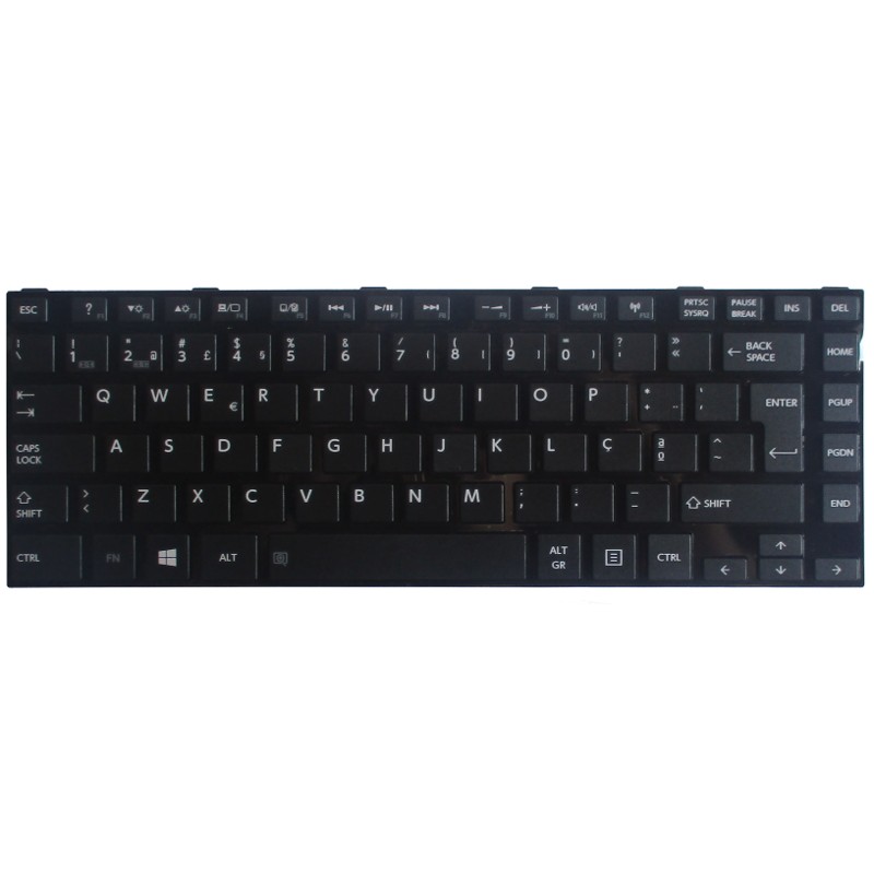 Factory Price For Toshiba C800 BR Layout Laptop Notebook Keyboard Replacement Pars