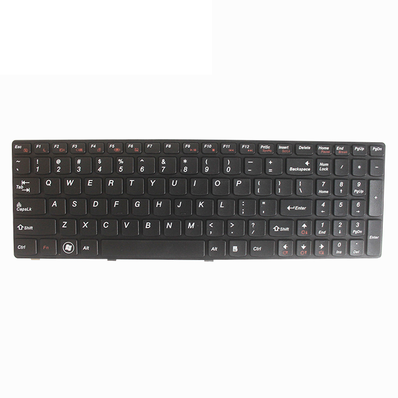 US Layout New English Replacement Laptop Keyboard For Lenovo G570