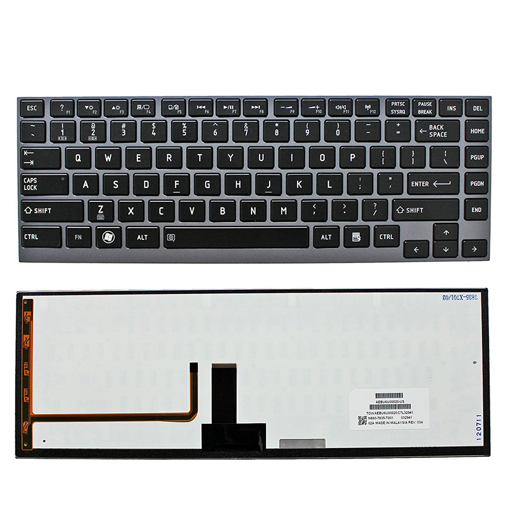 New Laptop Keyboard For Toshiba Z830 US Keyboard Layout